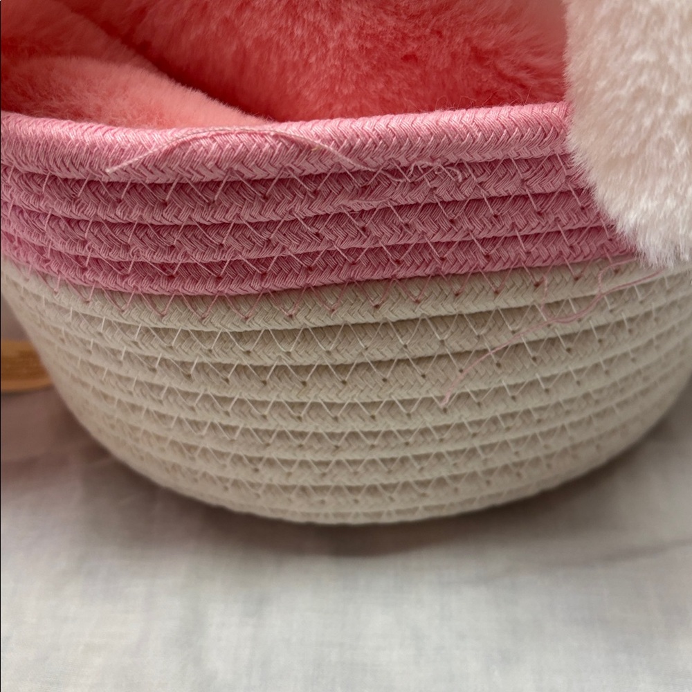 Pink and white my first Easter basket 3 piece set - Picture 5 of 6